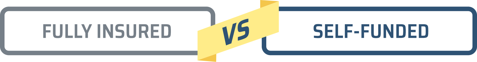 fully insured vs self funded section